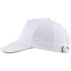 Cap 5 panel brushed met gesp sluiting