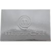 Creditcard chocolade tablet met embossing