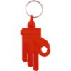 Kunststof sleutelhanger OK Hand