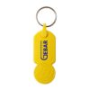Sleutelhanger winkelwagenmunt 50 cent