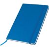Notitieboek A5 met  elastiek, leeslint en opbergvak, 80 pagina`s