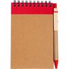 Recycled notitieboek A6 met pen