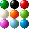 Reuzenballon ø 80 cm met clip