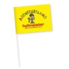 Papieren vlaggetje 21 x 31 cm, 150 g/m² Flamstop