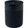 Java 330 ml beker van keramiek met siliconen wikkel en plastic deksel