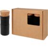 Hey Pots tuin voor op het bureau met kruidenmix, set van drie