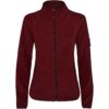 Luciane fleece damesjack met volledige rits