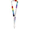Lois sublimatie RPET lanyard met veiligheidsgesp