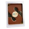 Chocoladeletter  XL 200 gram - met chocoladelogo