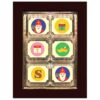 Geschenkdoos met 6 Sintbonbons