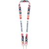 Leia sublimatie RPET lanyard met 2 sleutelhangers