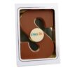 Chocoladeletter  XL 200 gram - met chocoladelogo