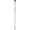 Ore aluminium balpen met stylus (blauwe inkt)