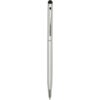 Ore aluminium balpen met stylus (blauwe inkt)