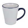 Mok subli Melbourne gekleurde rand & handvat 300ml