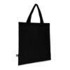 R-PET Draagtas non-woven korte handvatten 38 x 42cm 75g/m²