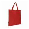 R-PET Draagtas non-woven korte handvatten 38 x 42cm 75g/m²