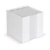 Papierkubus de luxe wit papier 10x10x10cm FSC